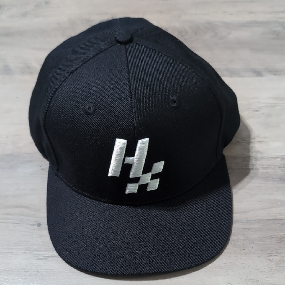 Hoonigan Flat Bill Snapback Hat Black